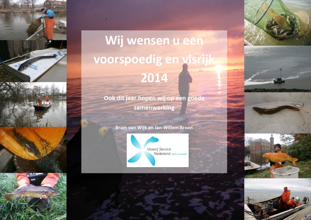 Nieuwjaarswens Visserij Service Nederland 2014